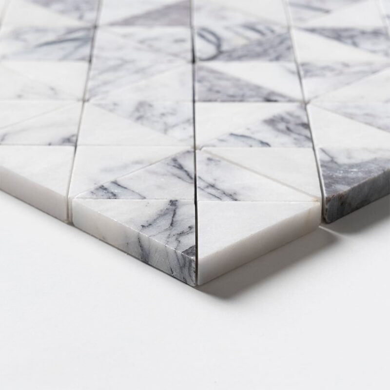 Lilac Honed Devon Marble Mosaics 12 1/2×12 1/2 (MS02924)