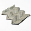 Verde Laguna Honed Herringbone 5/8×3 Marble Mosaics
