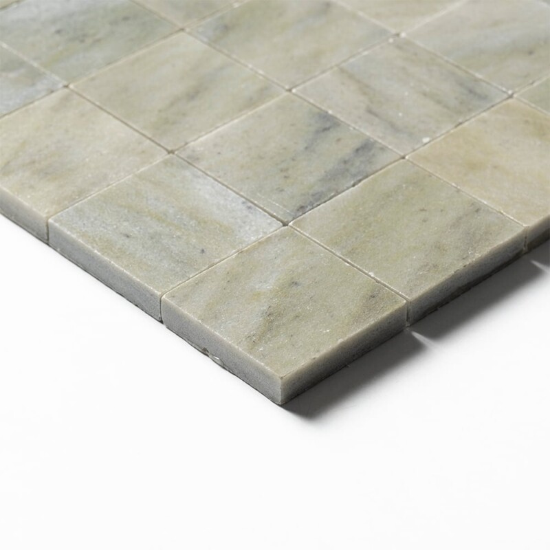 Verde Laguna Honed 2×2 Marble Mosaics