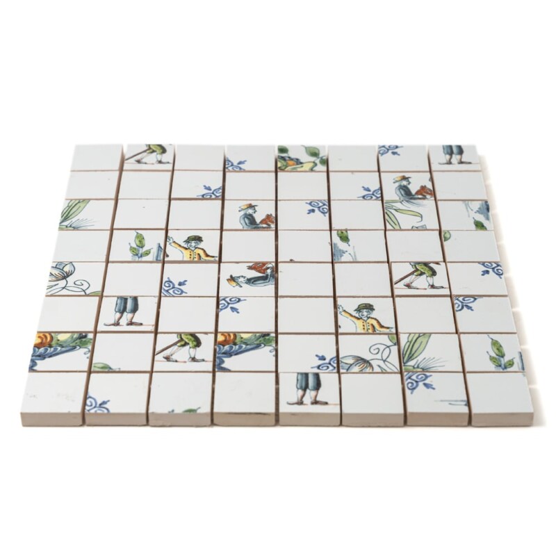 Double Dutch Glazed Double Dutch Ceramic Mosaics 11 7/32×11 7/32