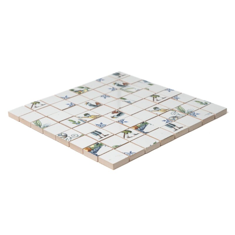 Double Dutch Glazed Double Dutch Ceramic Mosaics 11 7/32×11 7/32