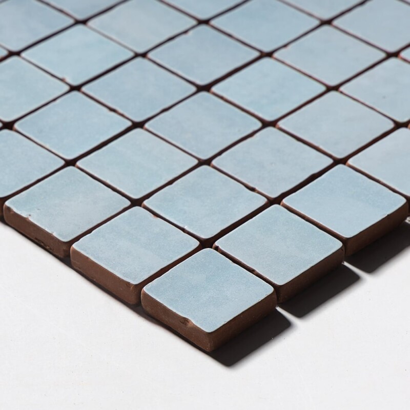 Brooklyn Tumbled 2×2 Terracotta Mosaics 12×12