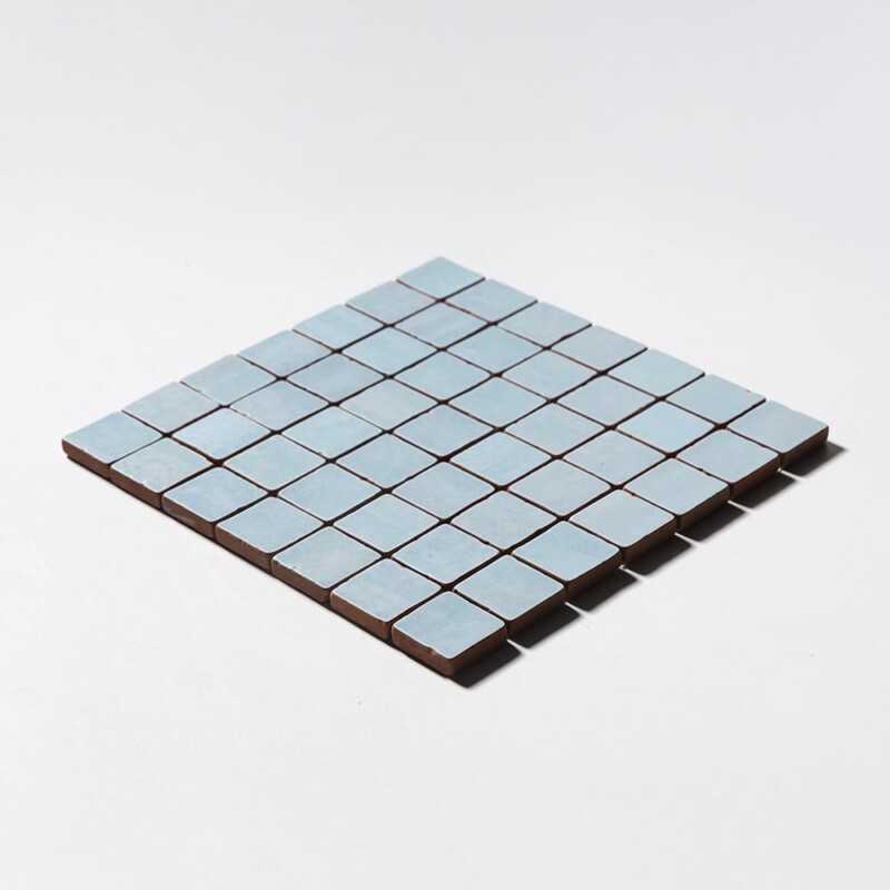 Brooklyn Tumbled 2×2 Terracotta Mosaics 12×12