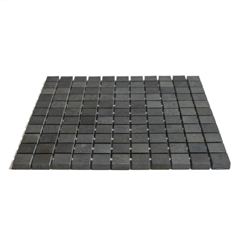 Mosaici in basalto levigato 1×1 12×12