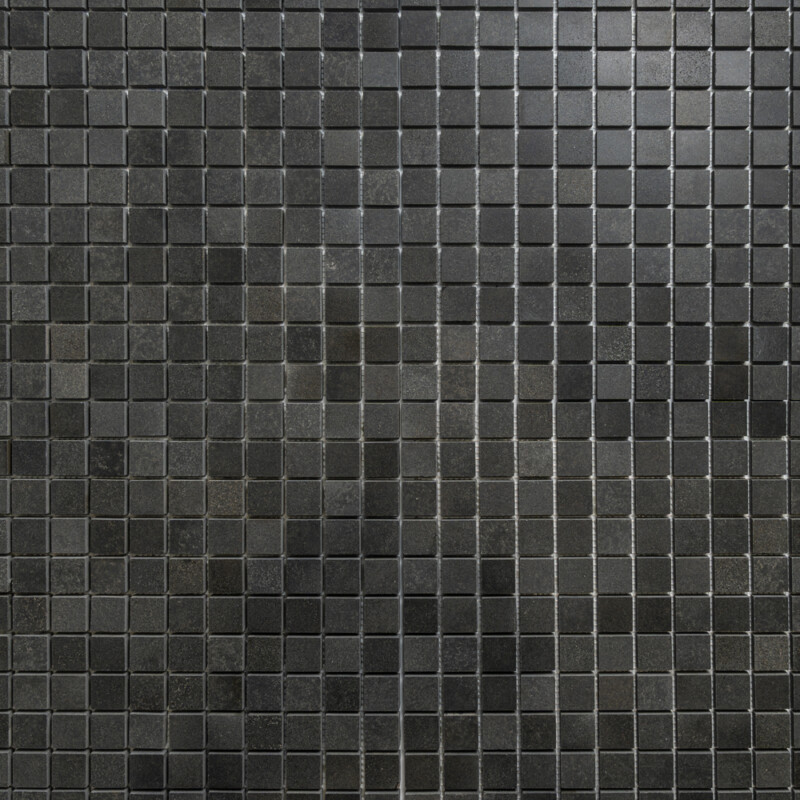 Mosaici in basalto levigato 1×1 12×12