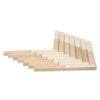 Seashell Multi Finish Large Herringbone Marble Mosaics 12 7/8×9 11/32 (MS90798)
