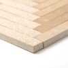 Seashell Multi Finish Large Herringbone Marble Mosaics 12 7/8×9 11/32 (MS90798)