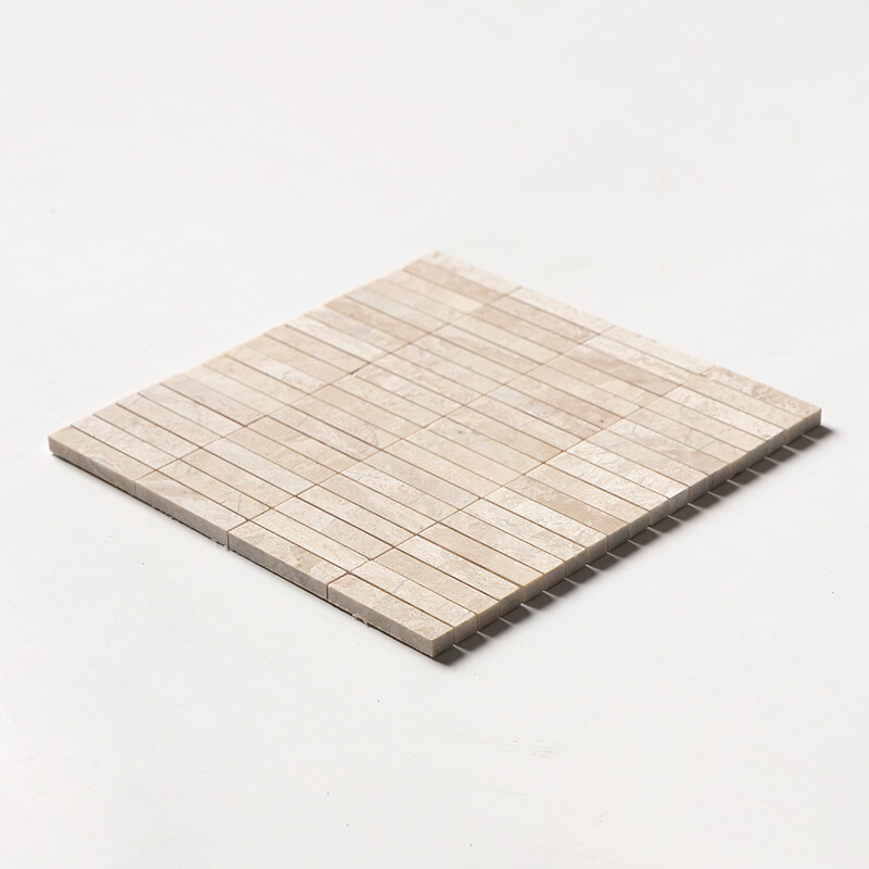 Diana Royal Honed 5/8×3 Marble Mosaics 12×12