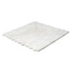 Bella White Honed Tessera Marble Mosaics 11 3/4×12 (MS99242)