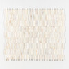 Calacatta Amber Honed Baby Picket Waterjet Marble Mosaics 13 3/16×11