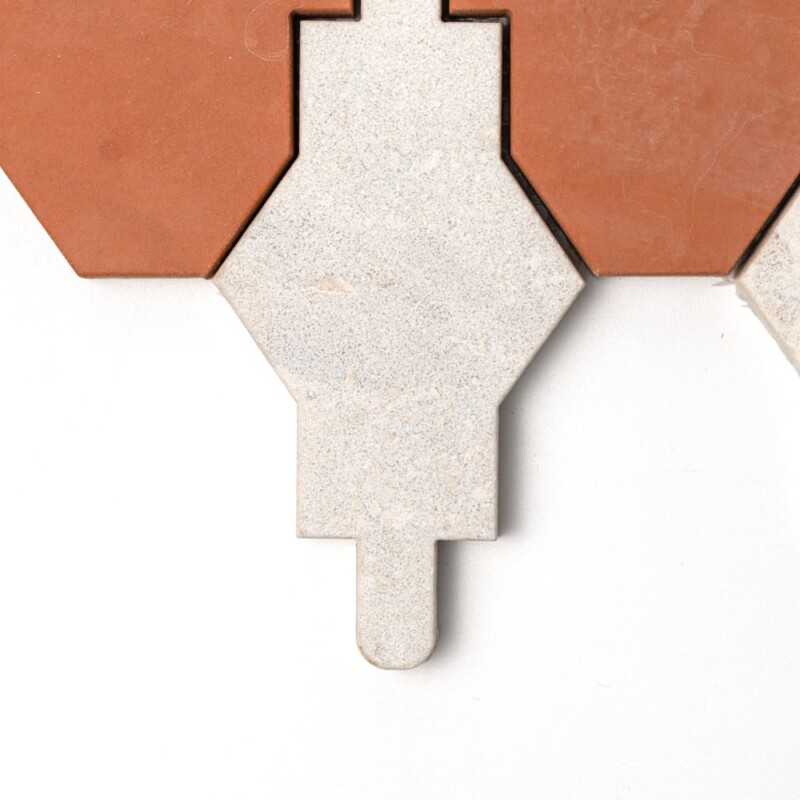 Diana Royal Leather Empire Marble Mosaics 11 1/16×13 5/8