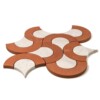 Diana Royal Leather Delhi Marble Mosaics 11 1/16×11 1/16 (NW00201)