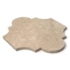 San Felipe Botticino Fiorito Polished Marble Waterjet Decos 8×9 3/4