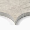Winter Leaf Silver Shadow Honed Marble Waterjet Decos 4 7/8×6 13/16