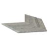 Chevron Haisa Blue Honed Marble Waterjet Decos 13×10 (NW90739)