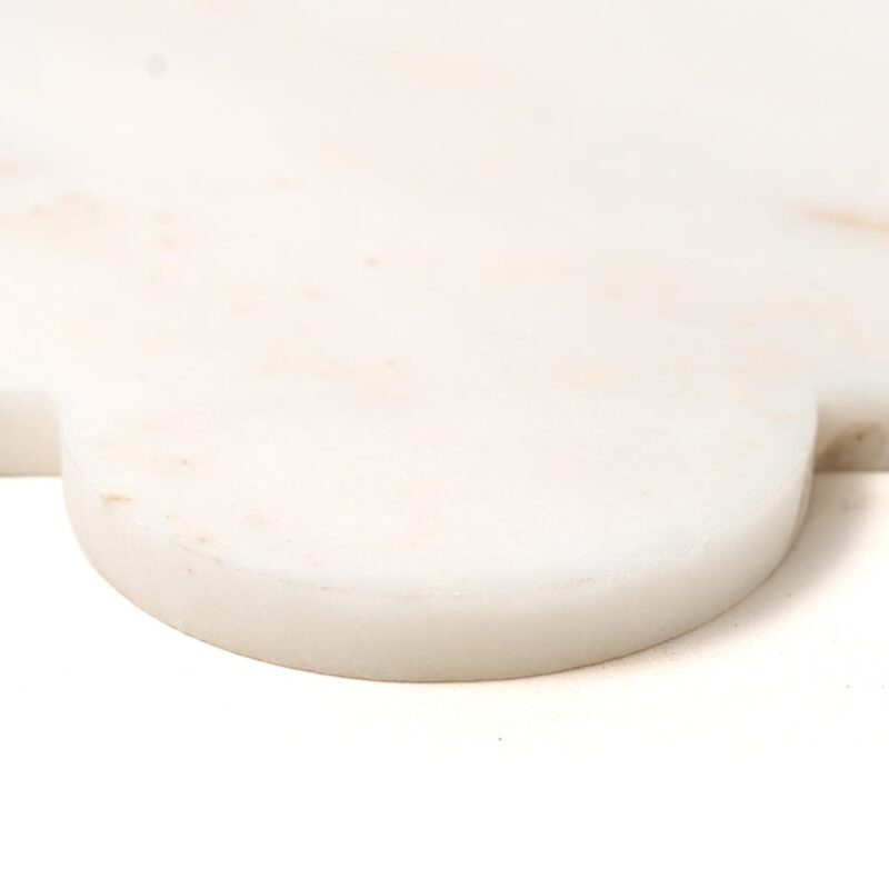 Afyon White Multi Finish San Felipe Marble Mosaics 8×9 3/4 (NW90744)