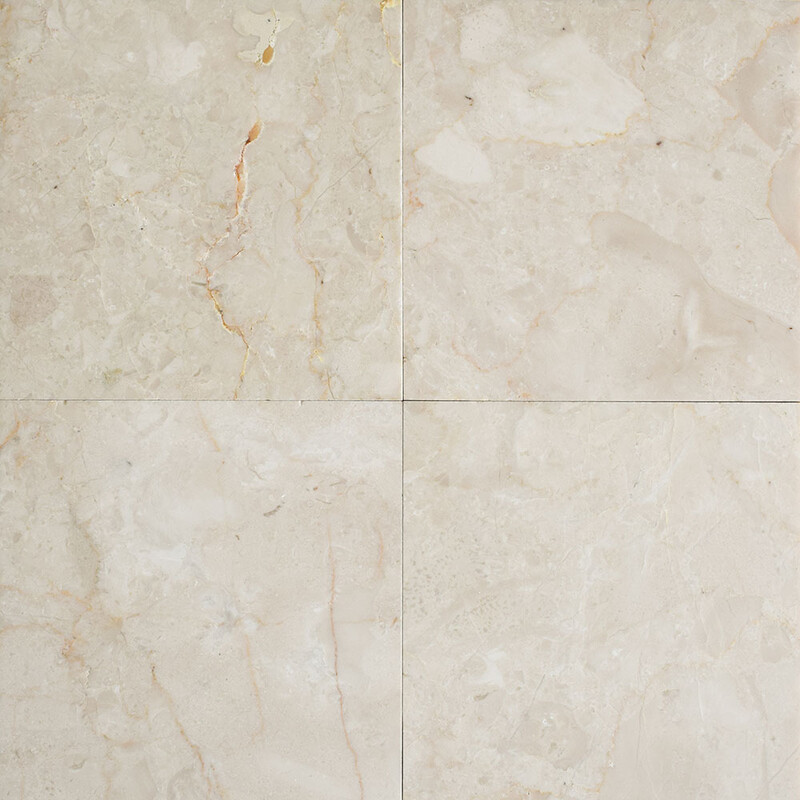 Marfil Honed Marble Tiles 5 1/2×5 1/2