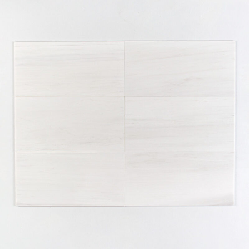 Snow White Polished Marble Tiles 12×24