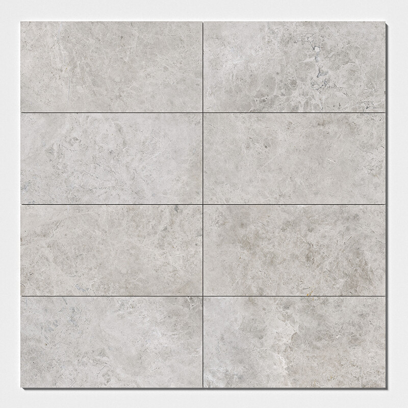 Silver Clouds Polished Marble Tiles 12×24