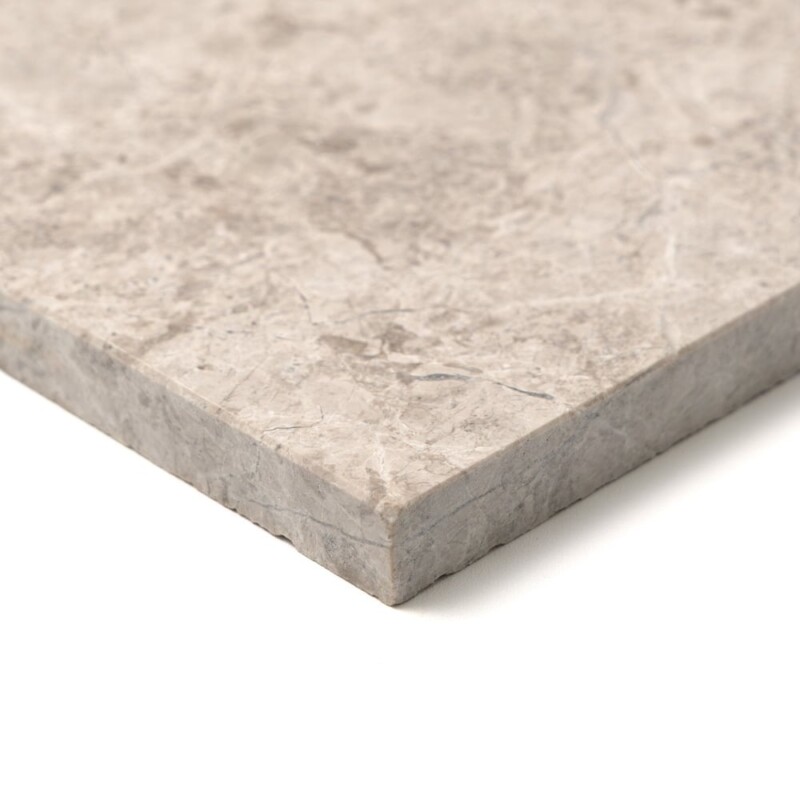 Silver Shadow Honed Marble Tiles 12×12