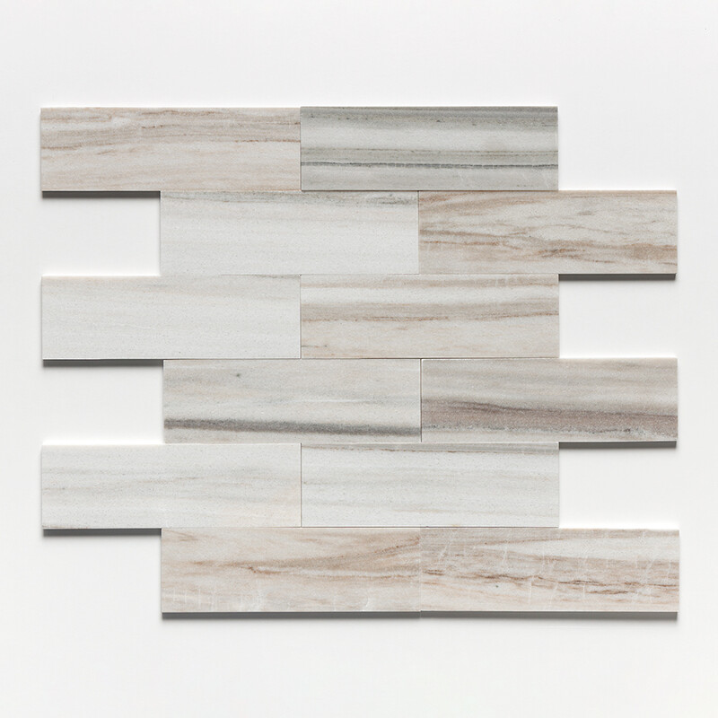 Skyline Honed Subway Marble Tiles 4×12