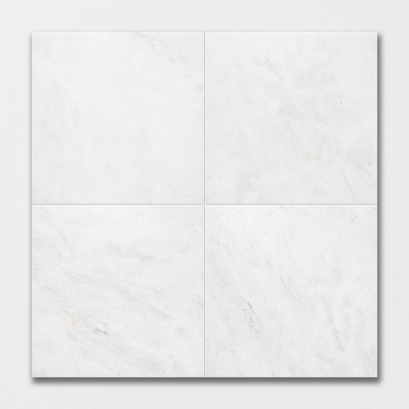 Glacier Honed Marble Tiles 24×24