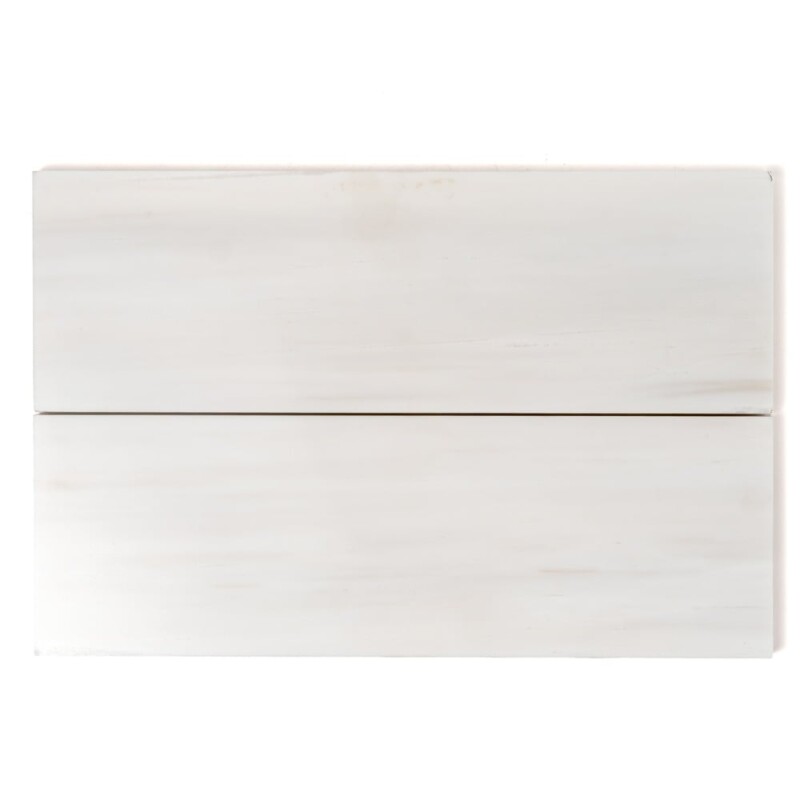 Snow White Polished Marble Tiles 4×12