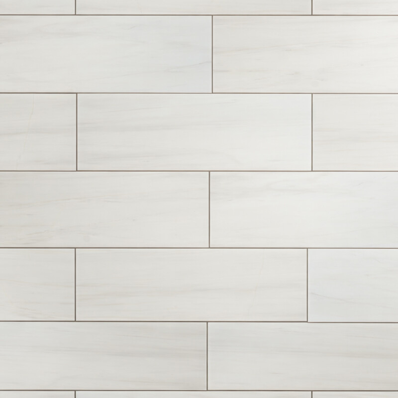 Bianco Dolomiti Classic Polished Marble Tiles 4×12