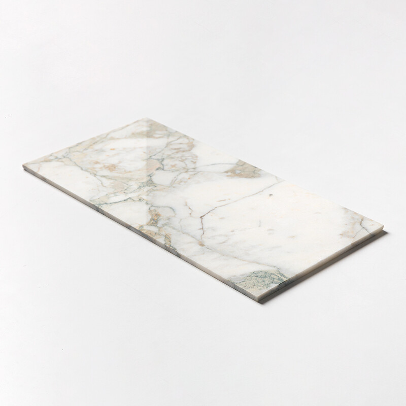 Calacatta Green Polished Marble Tiles 12×24