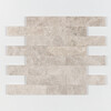 Piastrelle in marmo levigato Silver Shadow Subway 3×12