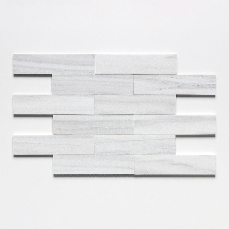 Skyline Leather Subway Marble Tiles 3×12