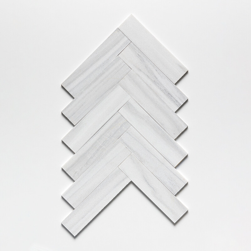 Skyline Leather Subway Marble Tiles 3×12