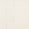 Ivory Matte Subway Ceramic Tiles 3×6