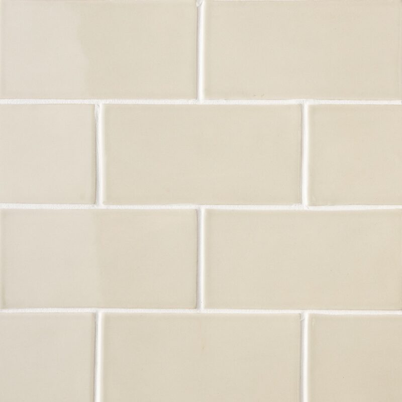 Mushroom Glossy Subway Ceramic Tiles 3×6 (TL19768)