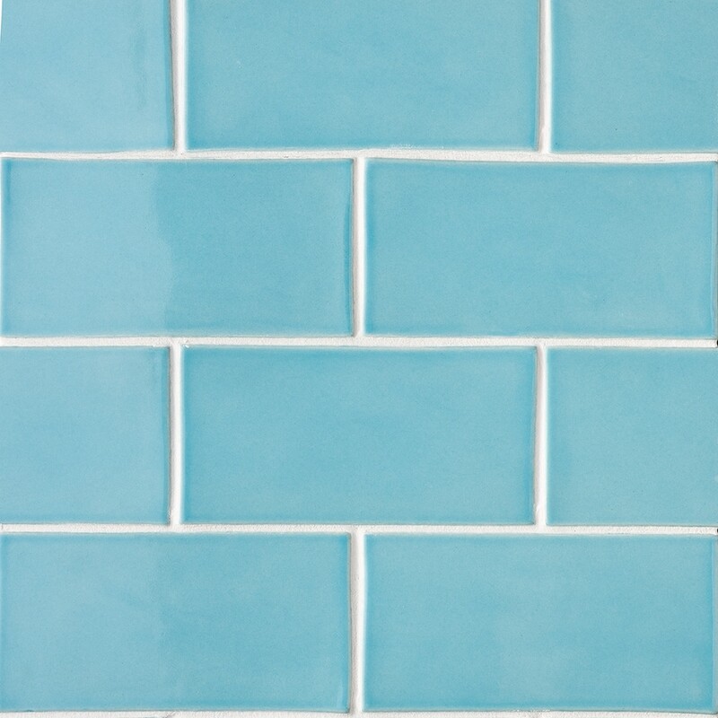 Robin Glossy Subway Ceramic Tiles 3×6