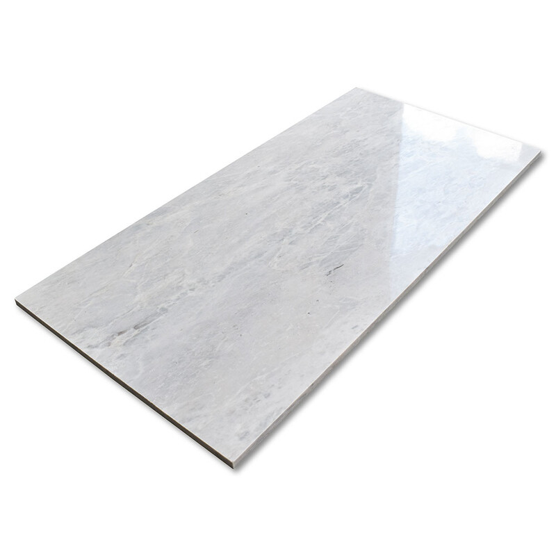 Ice Blue Polished Marble Tiles 12×24