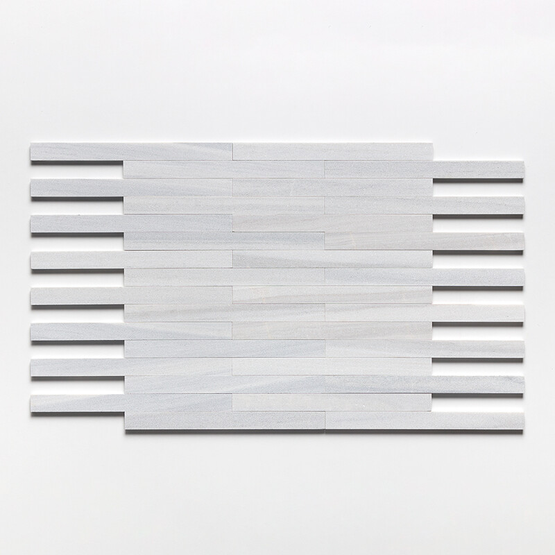 Skyline Leather Plank Marble Tiles 1 9/16×18