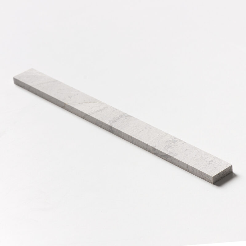 Silver Shadow Leather Plank Marble Tiles 1 9/16×18 (TL20308)