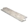 Silver Shadow Split Face Marble Ledger Panel 6×24 (TL20754)