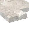 Silver Shadow Split Face Marble Ledger Panel 6×24 (TL20754)
