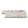 Silver Shadow Split Face Marble Ledger Panel 6×12 (TL20756)