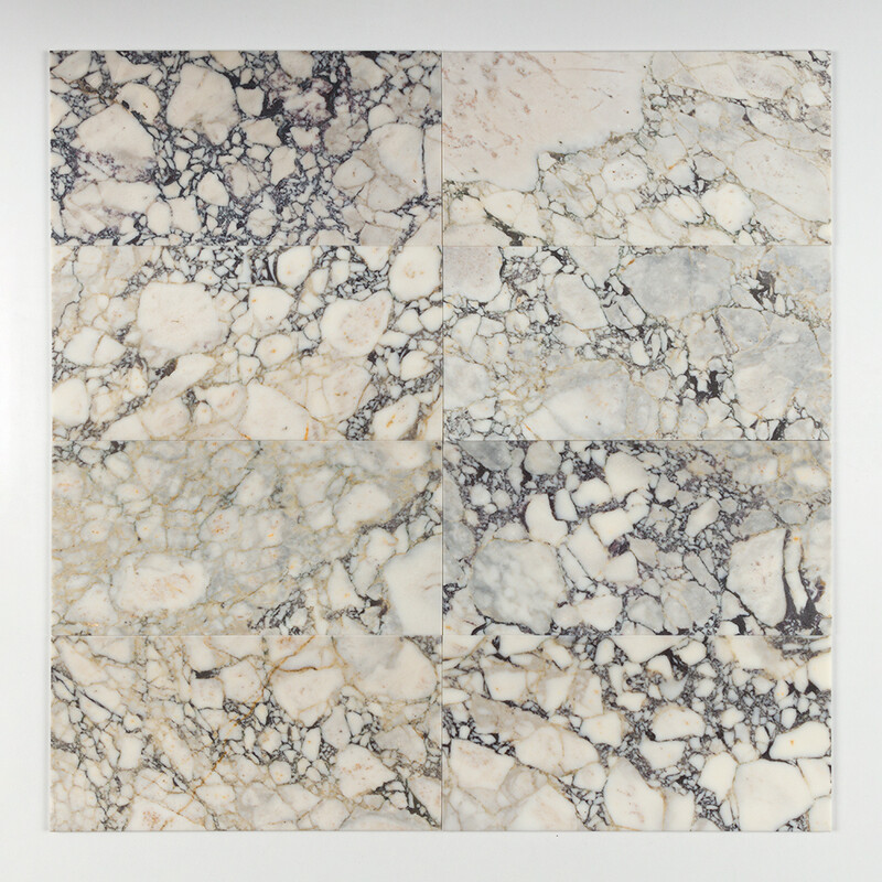 Calacatta Picasso Polished Marble Tiles 12×24