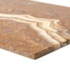 Maroon Di Notte Leather Plank Marble Tiles 4×16 (TL21068)