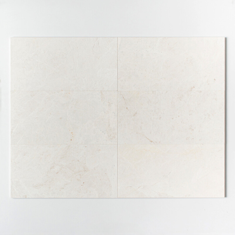 Vanilla Honed Straight Cut Marble Tiles 12×24