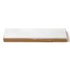 Pure White Glazed Thin Brick Tiles 2 1/8×7 1/2 (TL60002)
