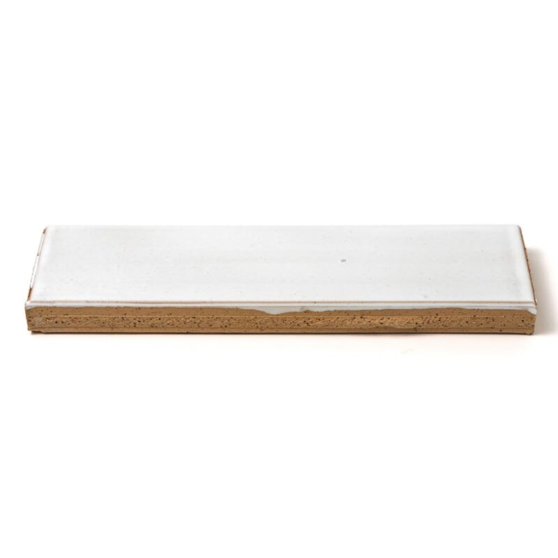Pure White Glazed Thin Brick Tiles 2 1/8×7 1/2 (TL60002)