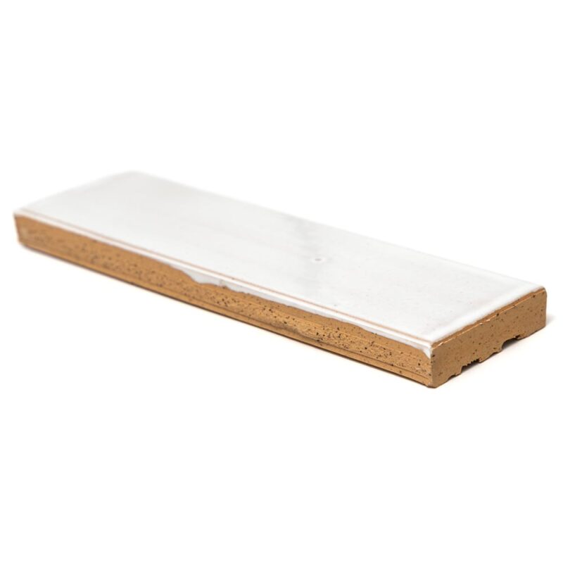 Pure White Glazed Thin Brick Tiles 2 1/8×7 1/2 (TL60002)