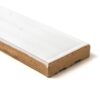 Pure White Glazed Thin Brick Tiles 2 1/8×7 1/2 (TL60002)