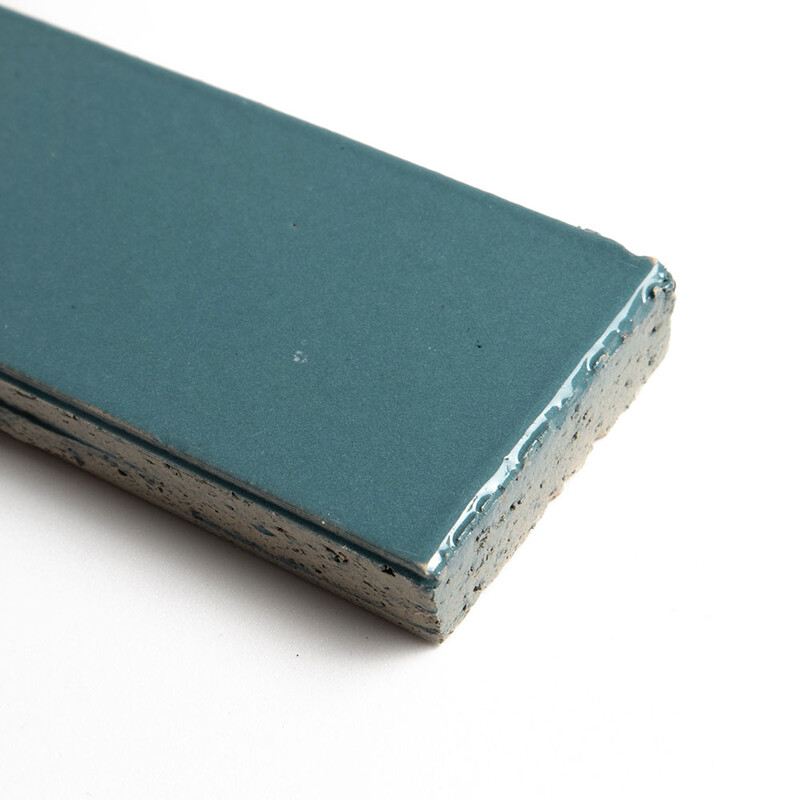 New Ocean Colony Glossy Thin Brick Tiles 2 1/8×7 1/2