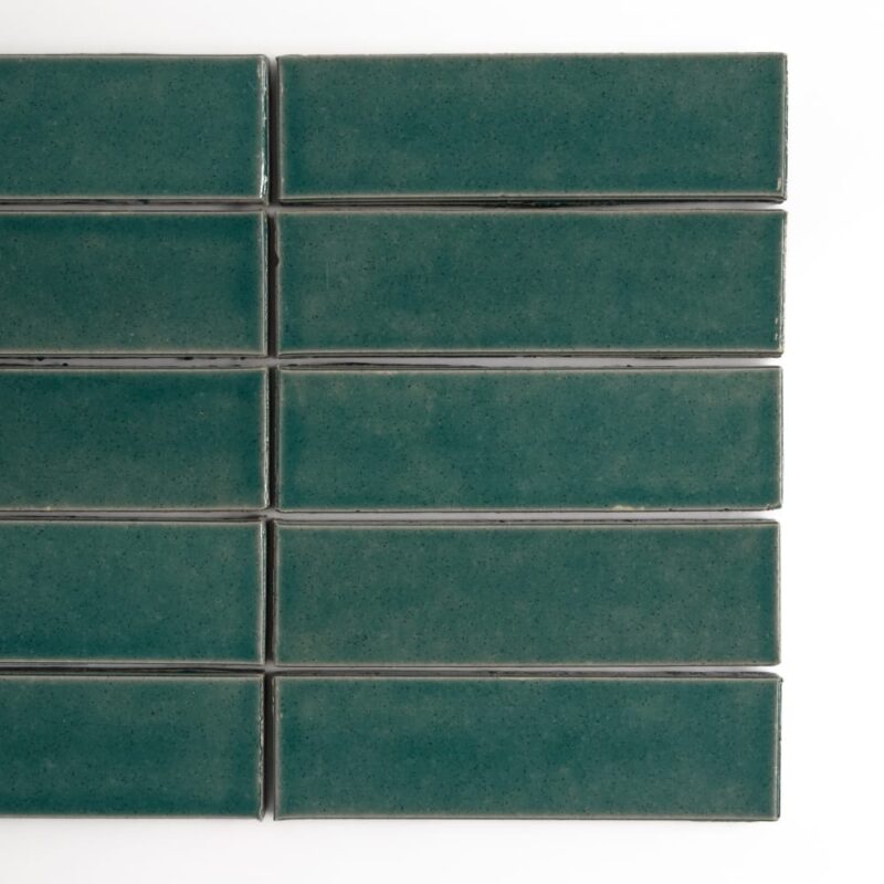 Aqua Marine Textured Thin Brick Tiles 2 1/8×7 1/2 (TL61134)